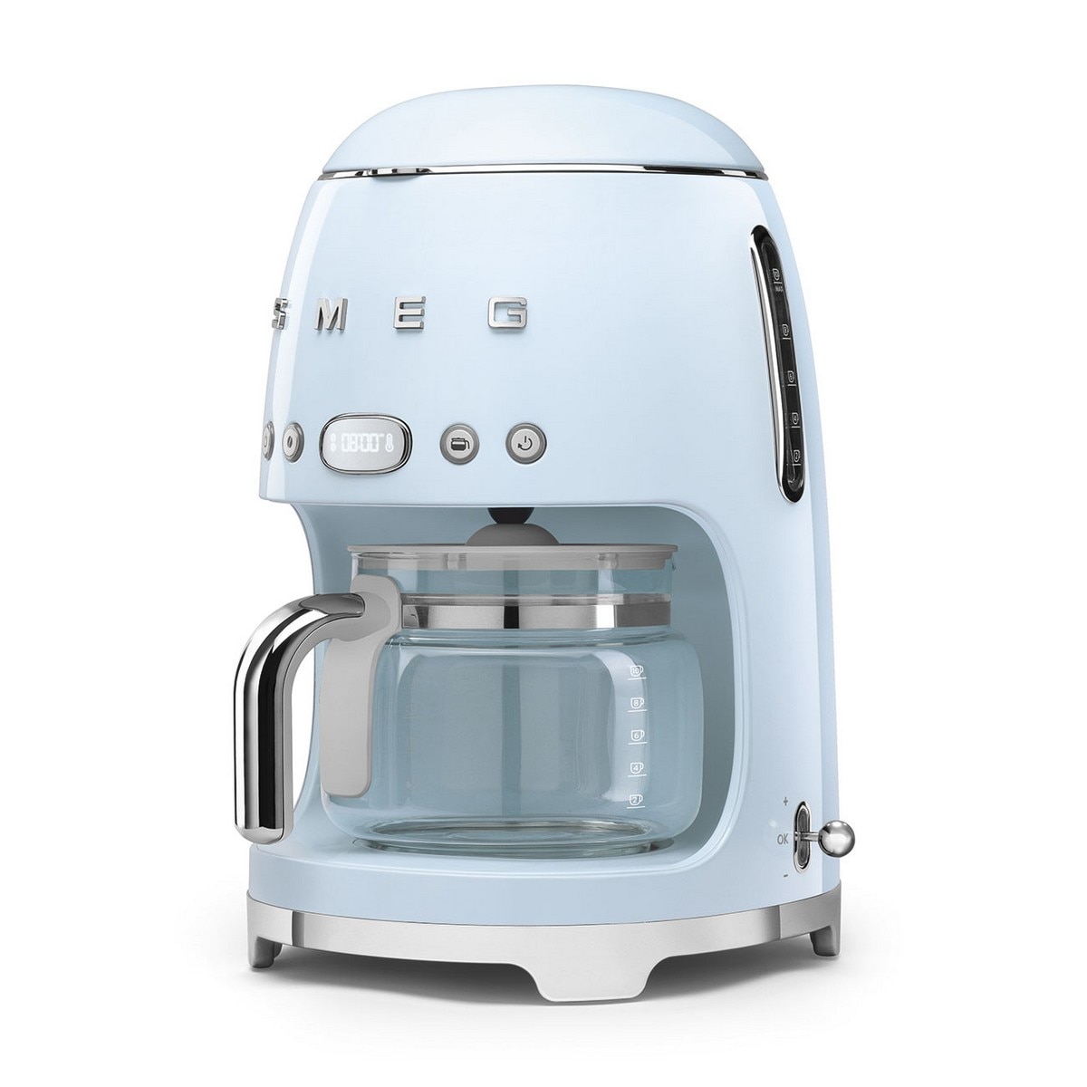 Máquina de Café de Filtro Smeg Anni 50 de 1050 W - Até 10 Chávenas Azul Céu-4