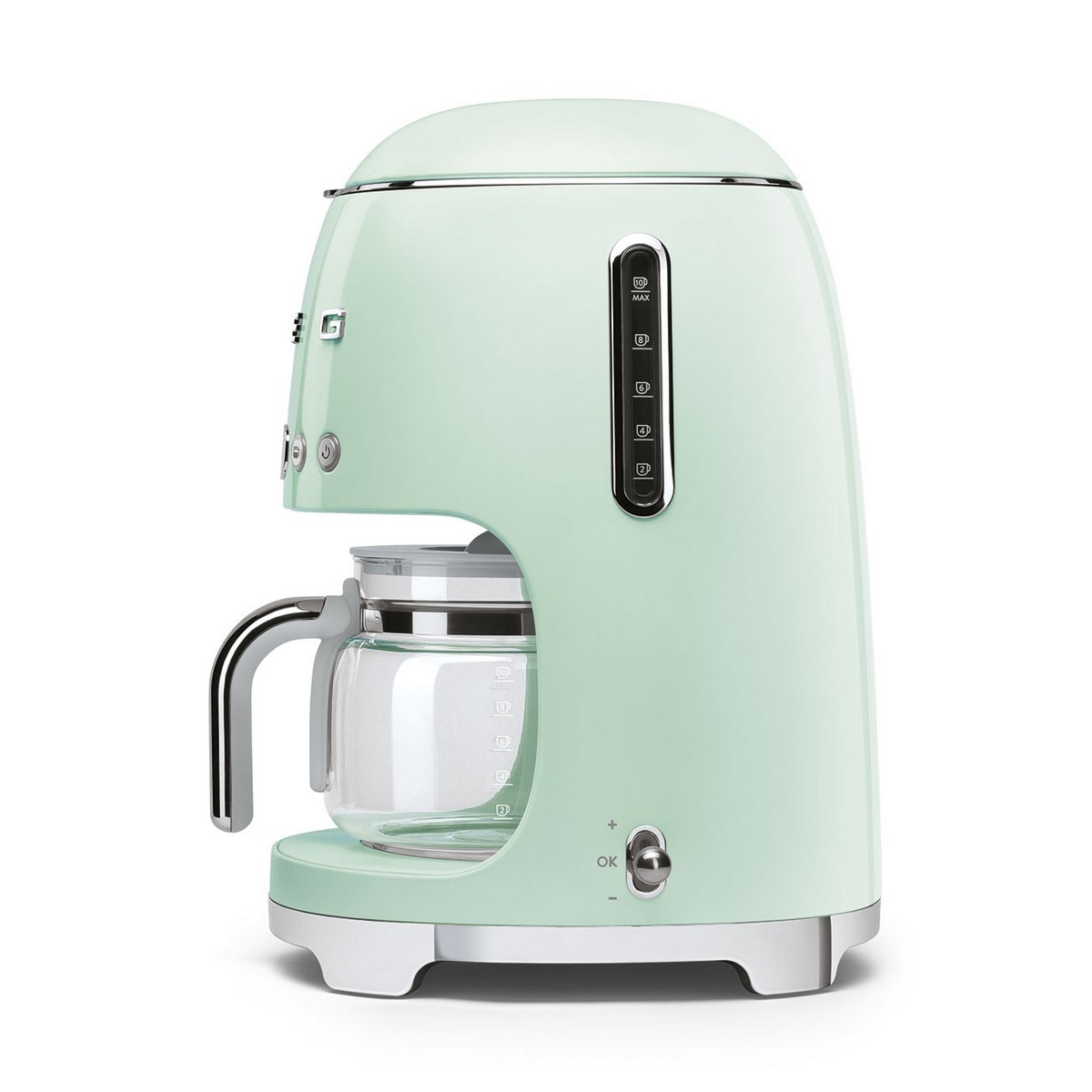 Máquina de Café de Filtro Smeg Anni 50 de 1050 W - 10 Chávenas Verde Água-2