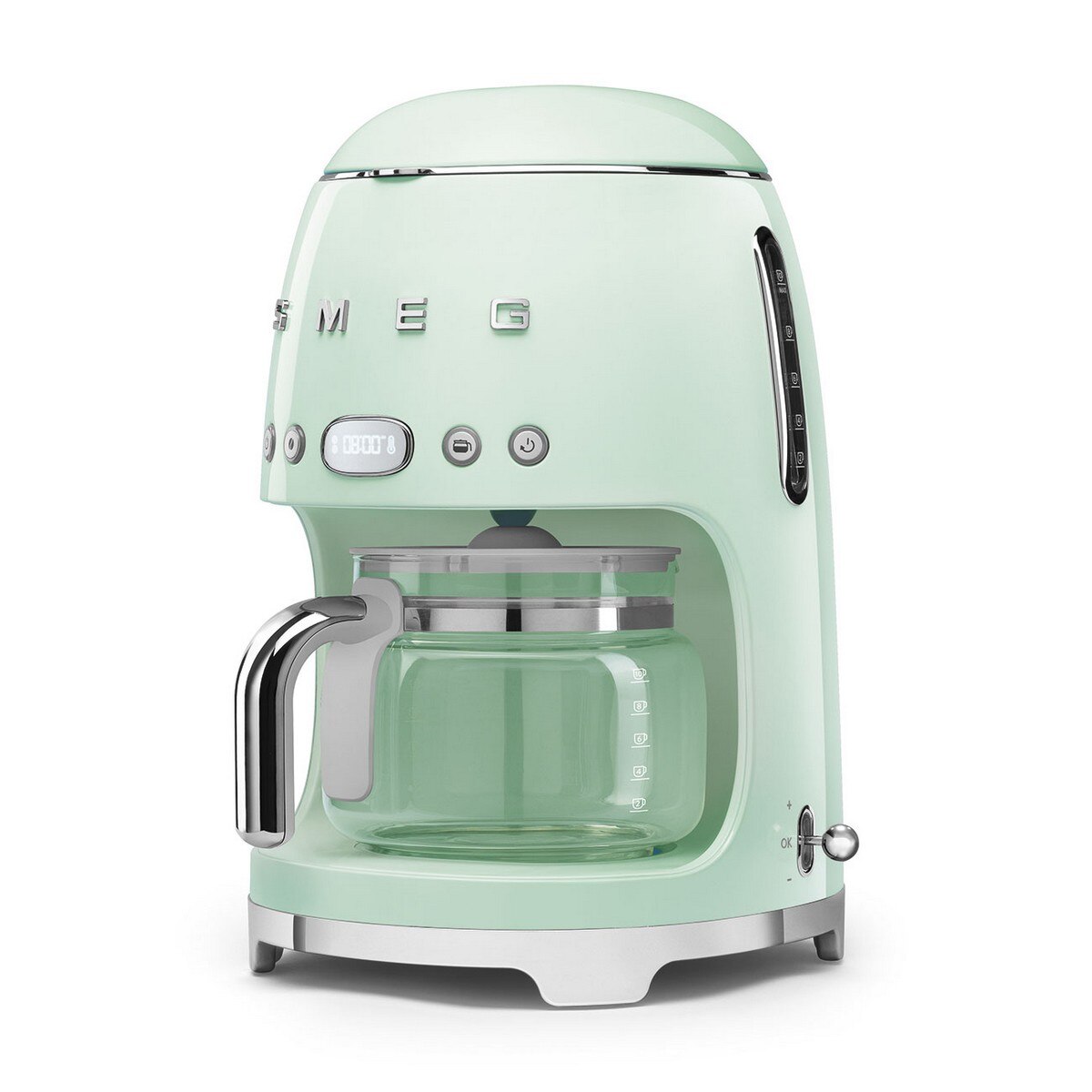 Máquina de Café de Filtro Smeg Anni 50 de 1050 W - 10 Chávenas Verde Água-4