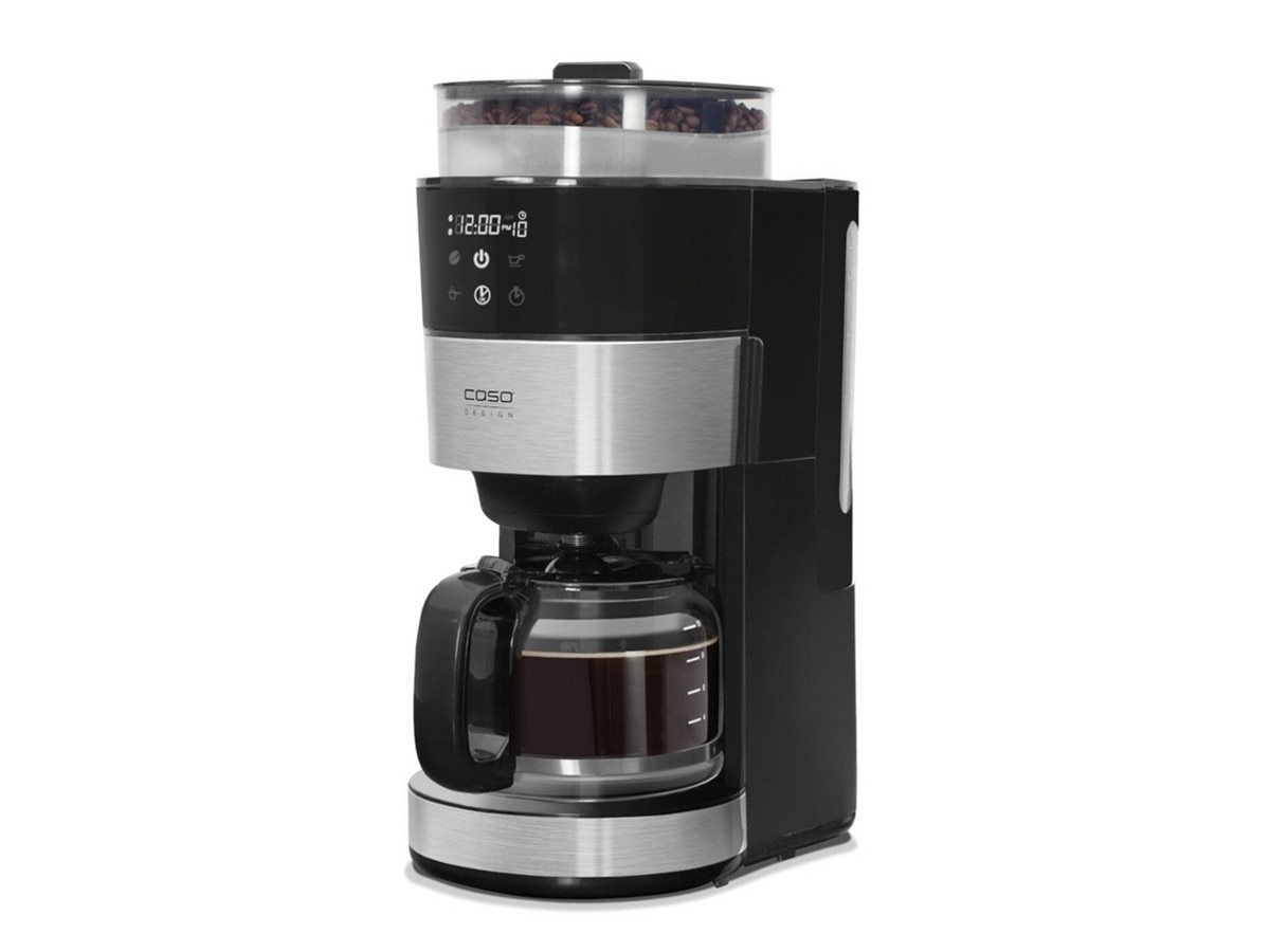Máquina de Café de Filtro Caso 5CASOD1856 de 1000 W - 10 Chávenas - Aço Inox Inox/Preto-2
