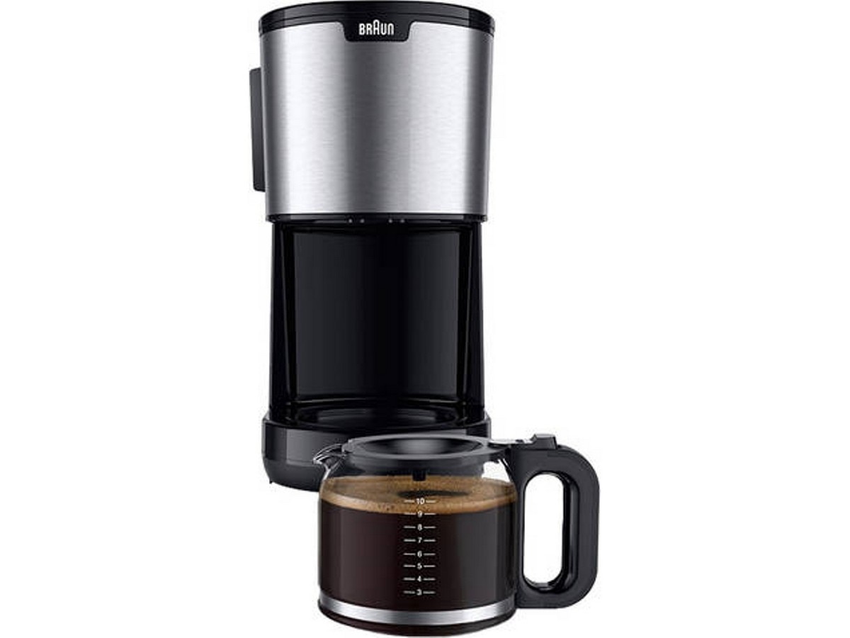 Máquina Café de Filtro Braun PurShine KF-1500BK de 1000 W - 15 Chávenas - Preto Preto-2