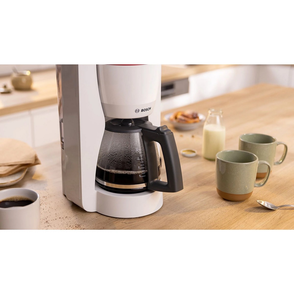 Máquina de Café de Filtro Bosch TKA2M111 - Branco 3