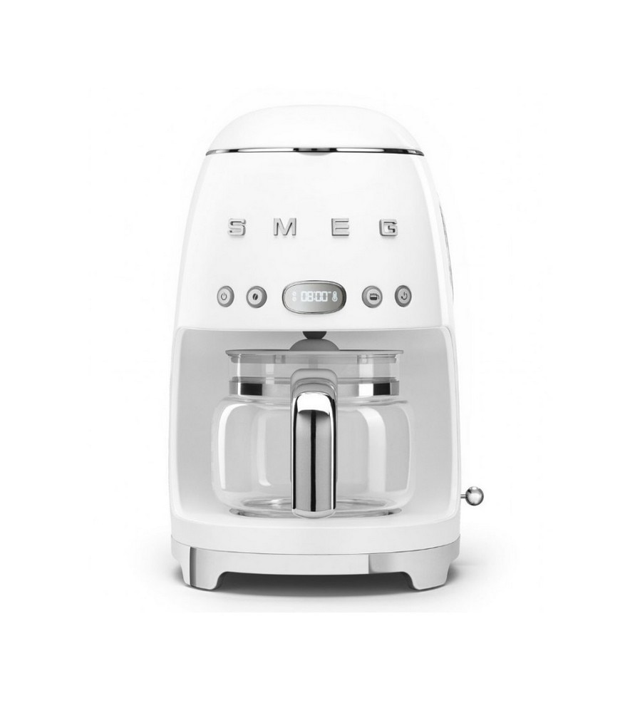 Máquina de Café de Filtro Smeg Anni 50 de 1050 W - 10 Chávenas Branco mate-1