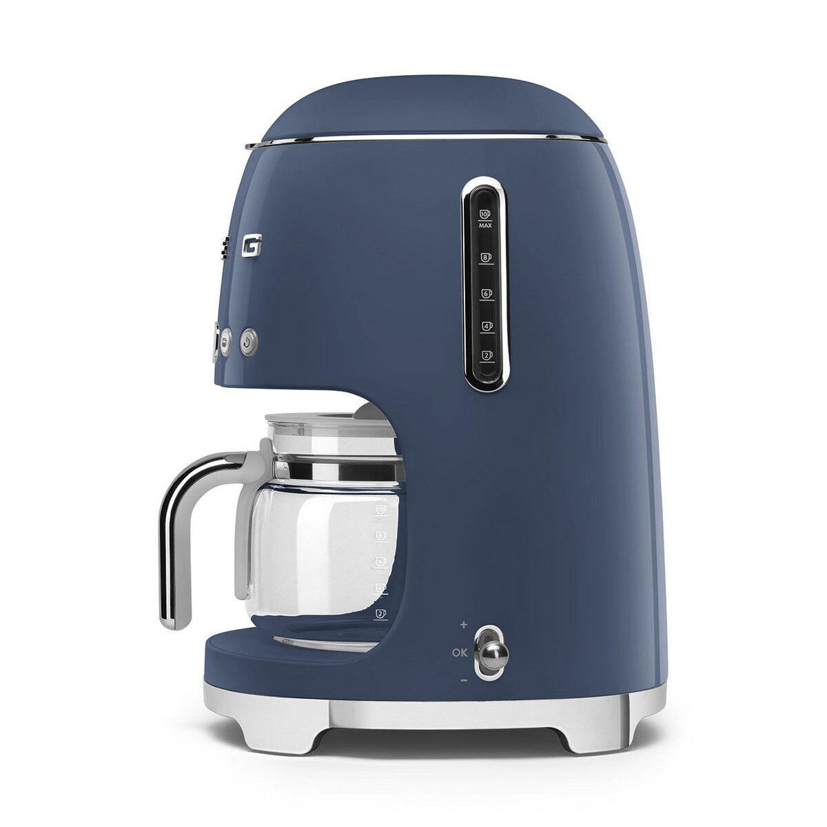 Máquina de Filtro de Café Smeg Anni 50 de 1050 W e de 1,25 L Navy Blue-2