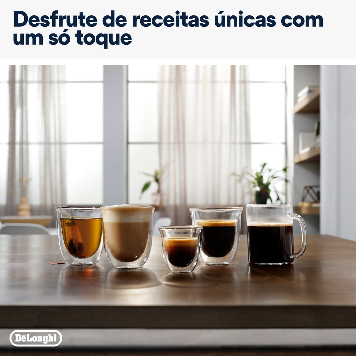 Máquina de Café Automática De'Longhi Magnifica Evo ECAM290.21.B Moinho Incorporado de 1450 W e de 15 bar - Preto Preto-5
