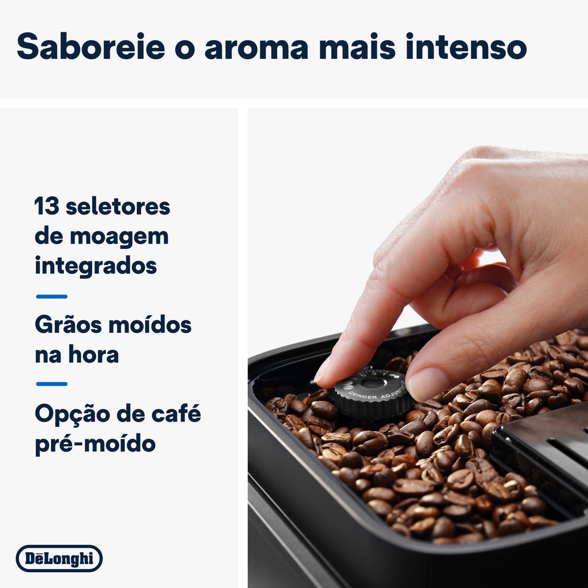 Máquina de Café Automática De'Longhi Magnifica Evo ECAM290.21.B Moinho Incorporado de 1450 W e de 15 bar - Preto Preto-7
