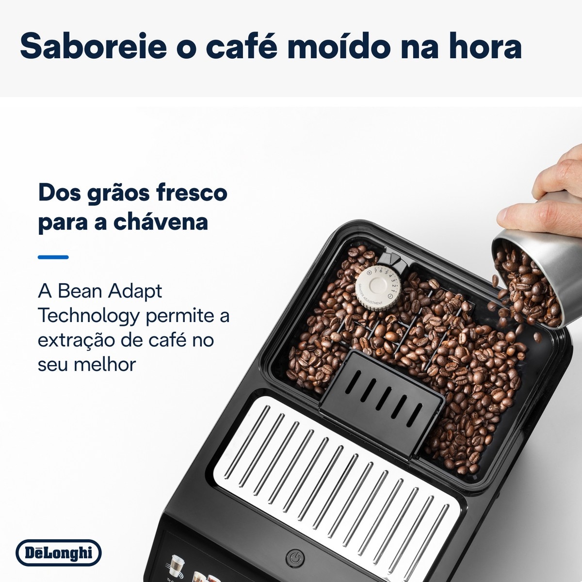Máquina de Café Automática De'Longhi Eletta Explore ECAM450.65.G de 1450 W de 19 bar e 13 Níveis de Moagem - Preto Preto-6