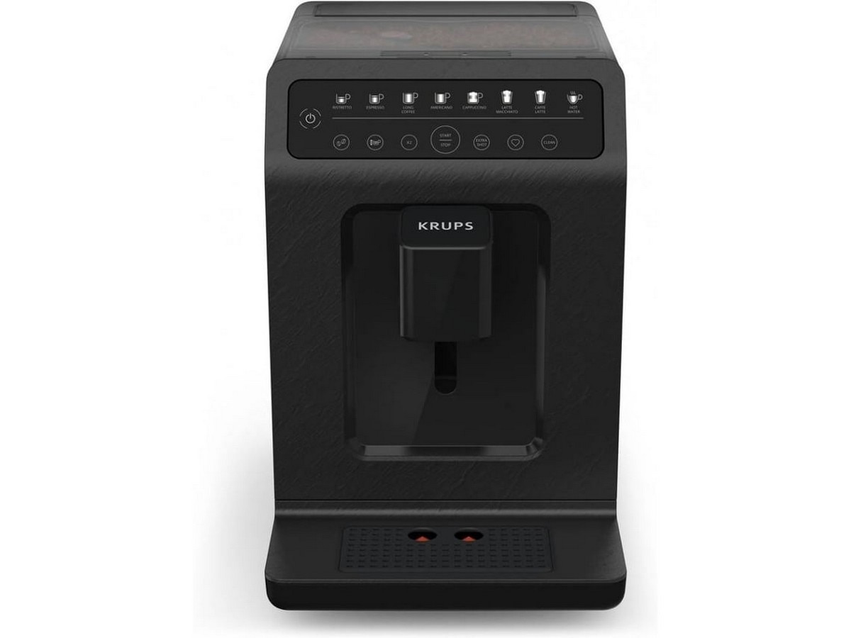 Imagem 0 de Máquina de Café Krups EA897B10 Evidence Eco-Design de 15 bar, 3 Níveis de Moagem e 1450W - Preto