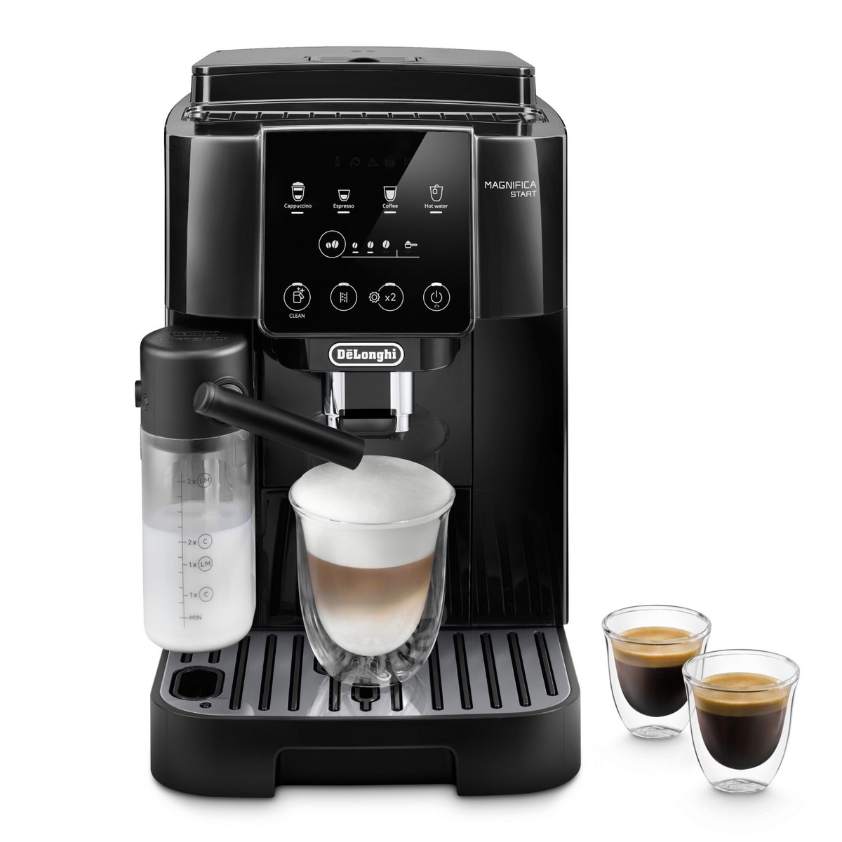 Imagem 0 de Máquina de Café Sperautomática De'Longhi Magnifica Start ECAM 220.60.B Tecnologia LatteCrema Hot, com 4 receitas e de 15 bar - Cinzento e Preto