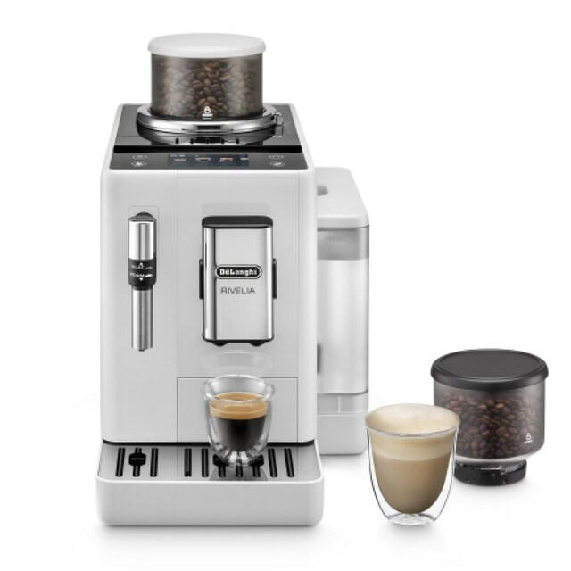 Imagem 0 de Máquina de Café Automática De'Longhi Rivelia EXAM440.35.W de 1450 w e de 19 bar - Branco