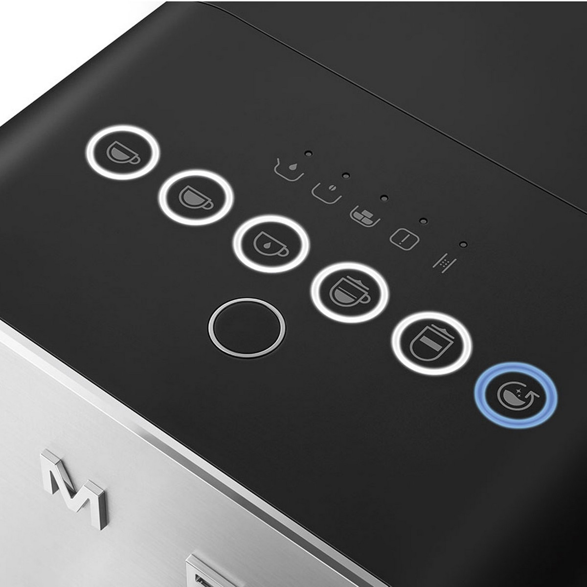 Máquina de Café Expresso Automática Smeg Collezione de 1350 W e 19 bar Preto mate-6