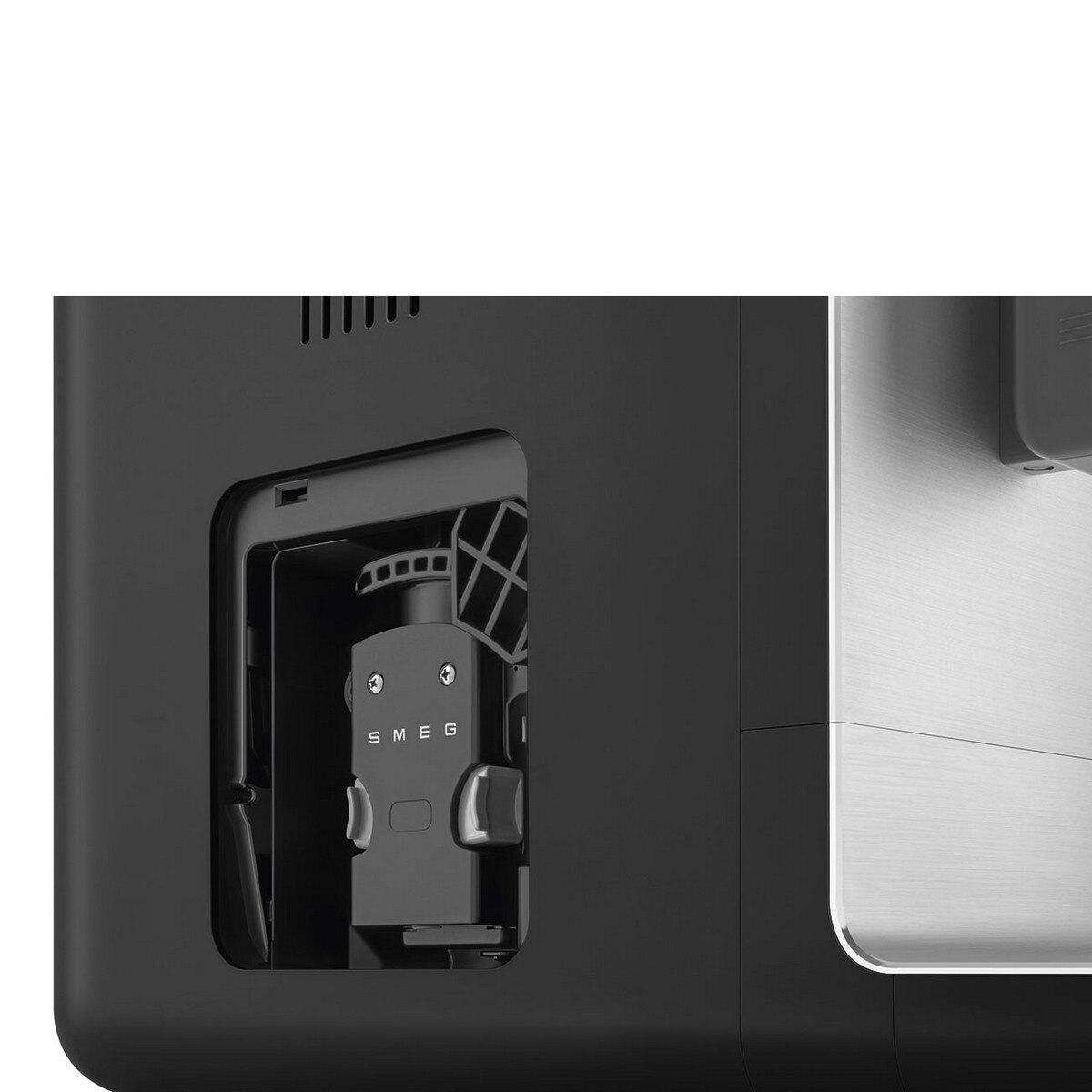 Máquina de Café Expresso Automática Smeg Collezione de 1350 W e 19 bar Preto mate-7