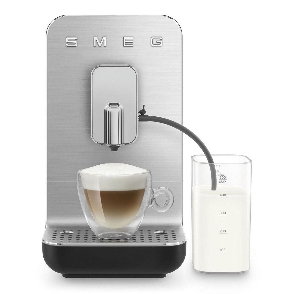 Máquina de Café Expresso Automática Smeg Collezione de 1350 W e 19 bar Preto mate-9