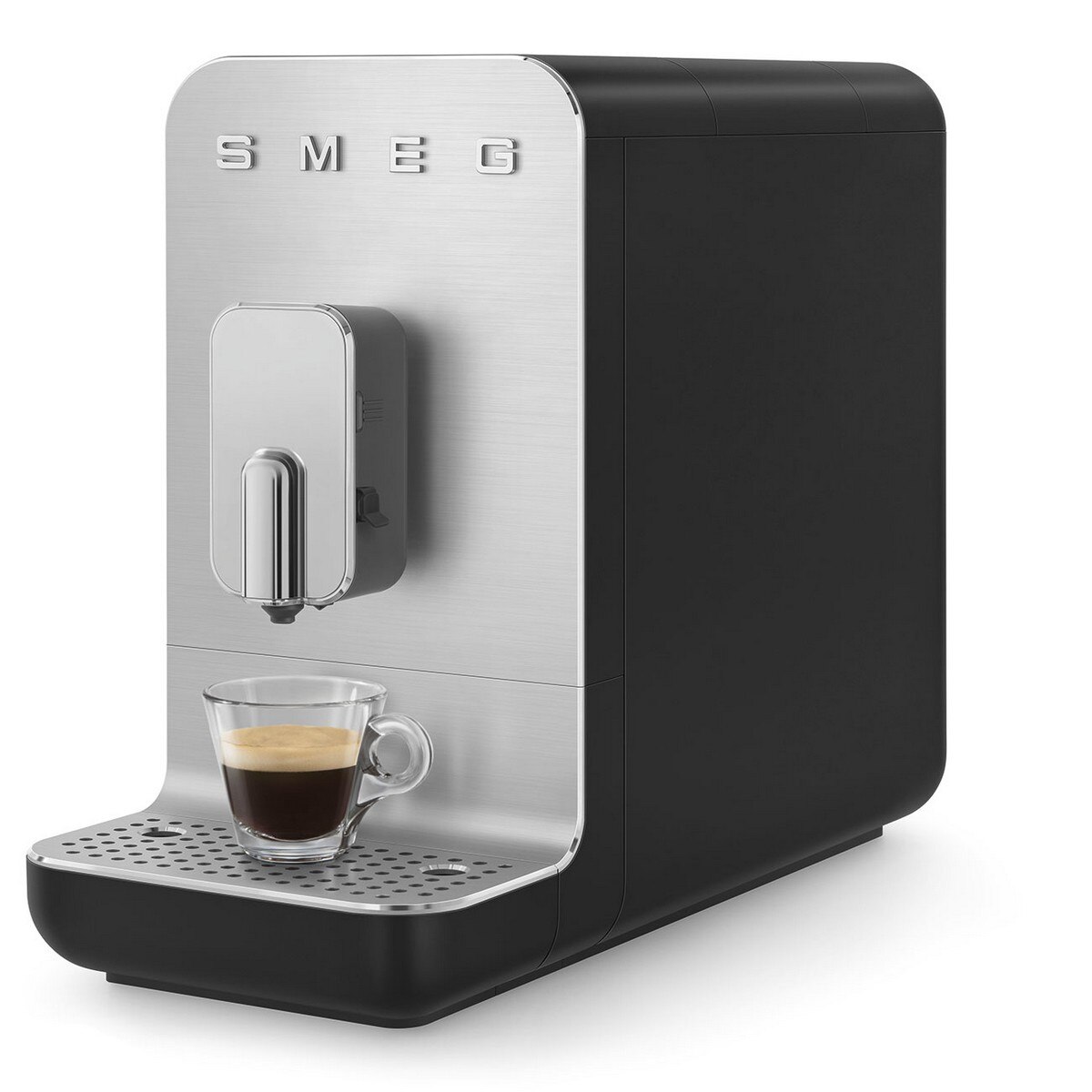 Máquina de Café Expresso Automática Smeg Collezione de 1350 W e 19 bar Preto mate-10
