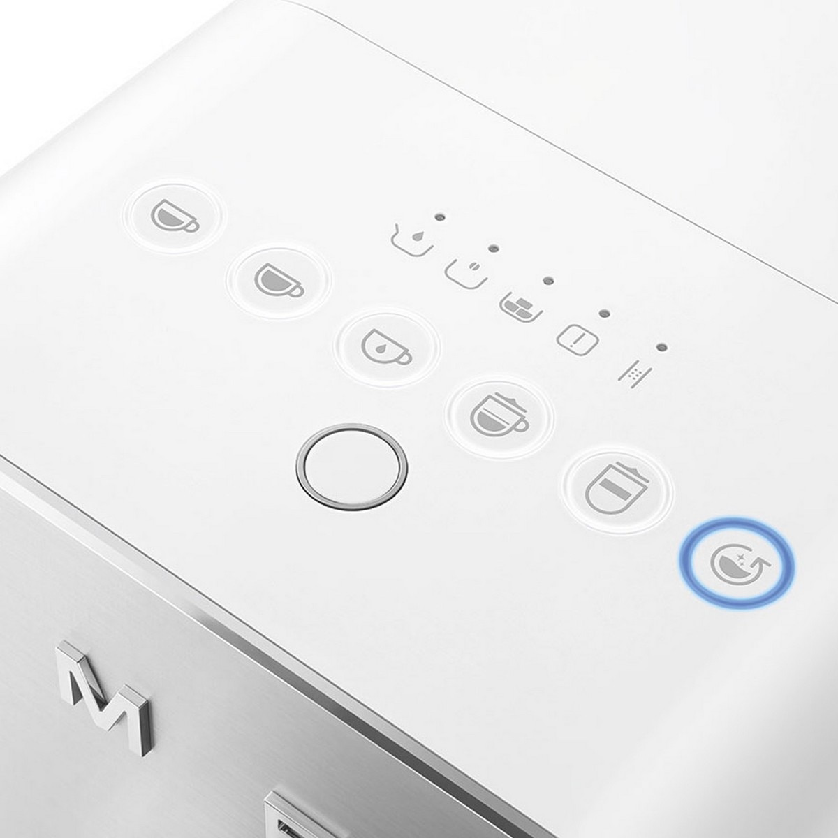 Máquina de Café Expresso Automática Smeg Collezione BCC13WHMEU de 1350 W e 19 bar - Branco Mate Branco mate-6