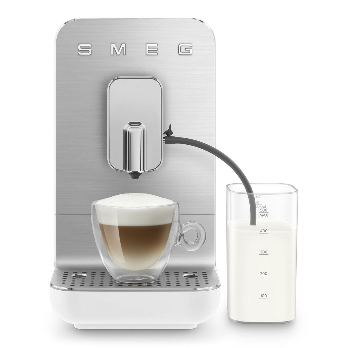 Máquina de Café Expresso Automática Smeg Collezione BCC13WHMEU de 1350 W e 19 bar - Branco Mate Branco mate-9
