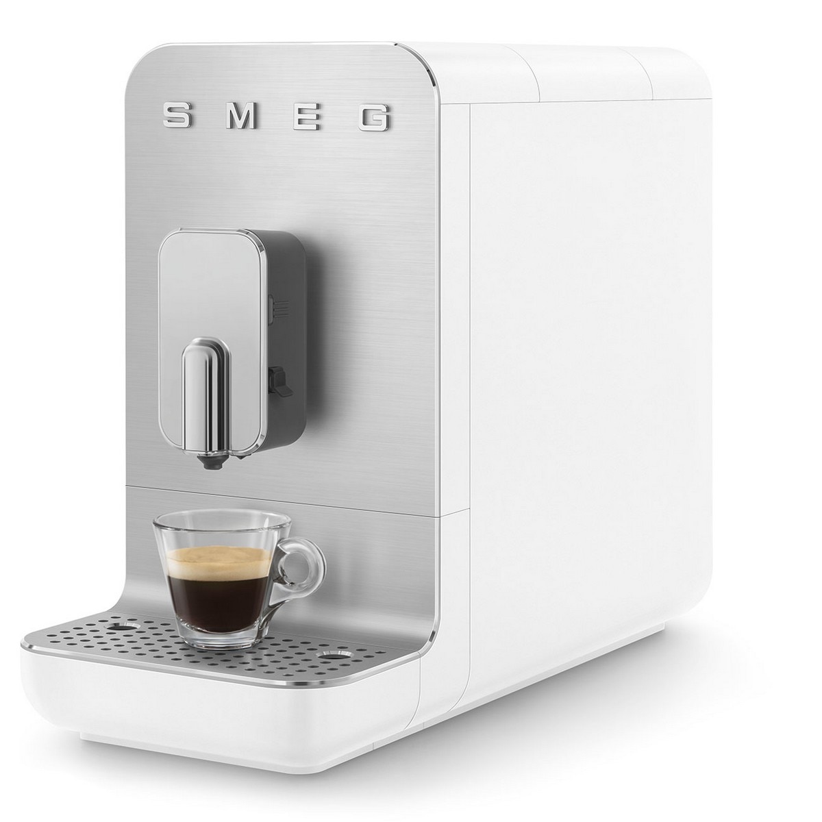 Máquina de Café Expresso Automática Smeg Collezione BCC13WHMEU de 1350 W e 19 bar - Branco Mate Branco mate-10