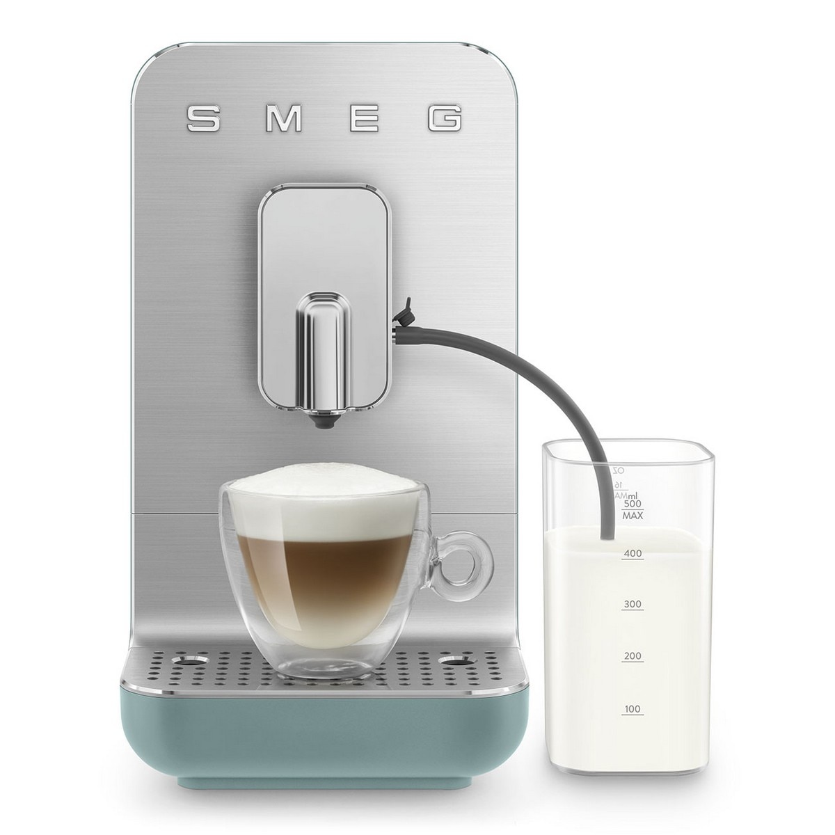 Máquina de Café Expresso Automática Smeg Collezione de 1350 W e 19 bar Esmeralda-9