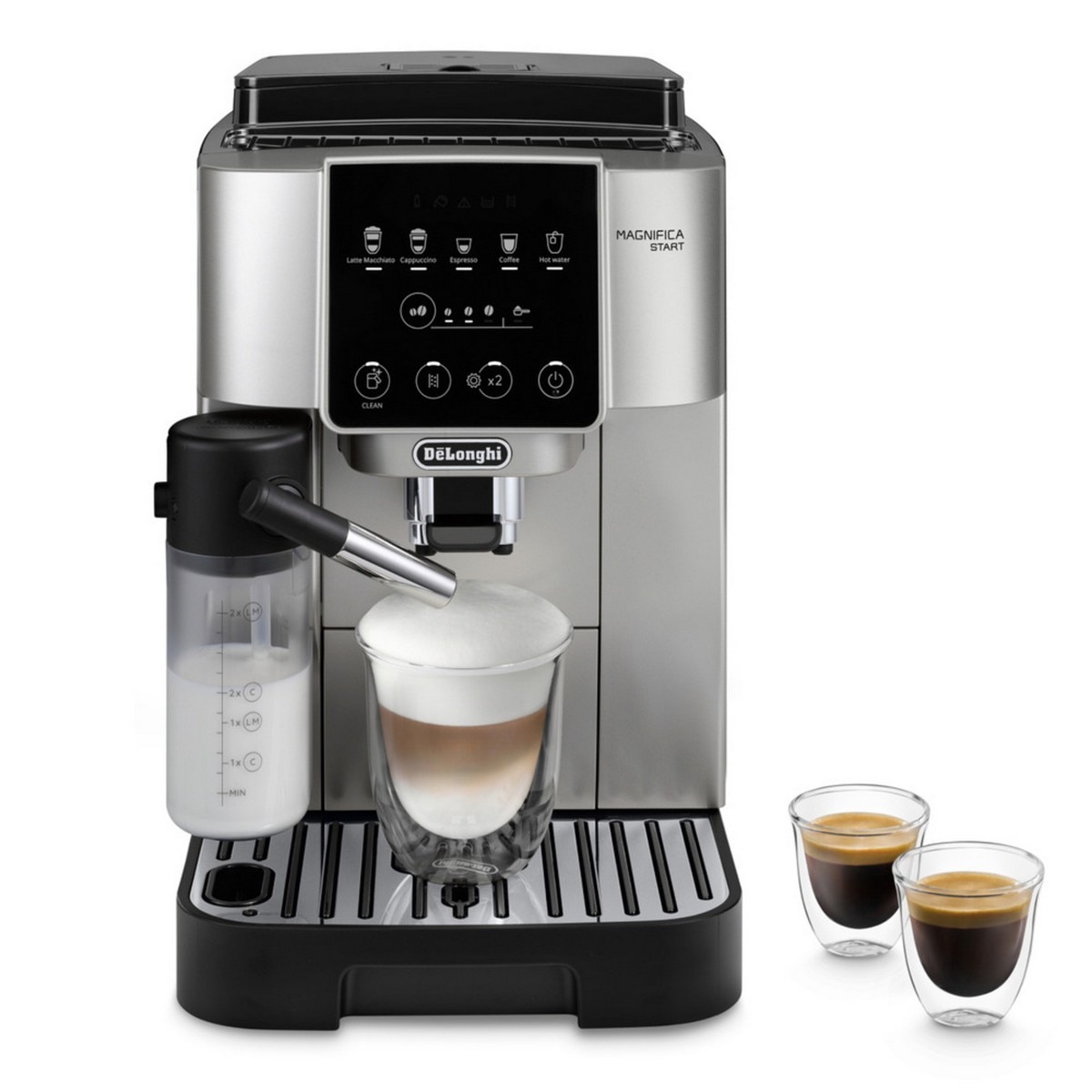 Máquina de Café Automática De'Longhi Magnifica Start ECAM220.80.SB - Preto e Prateado Preto / Prateado-1