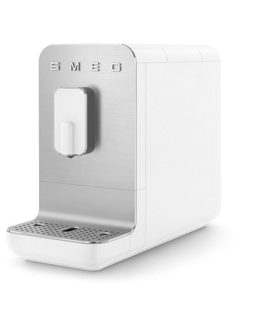 Máquina de Café Expresso Automática Smeg Collezione de 1350 W e 19 bar Branco-1