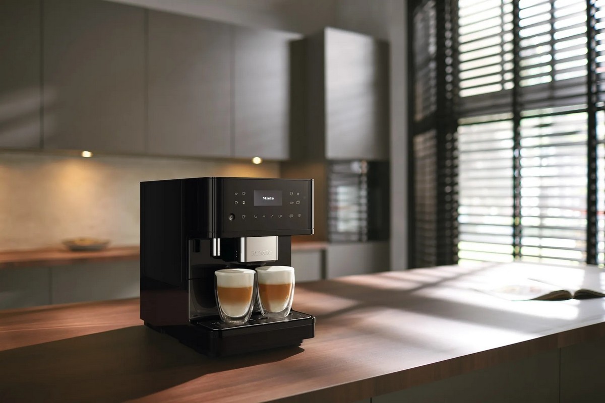 Máquina de Café Automática Miele CM 6160 MilkPerfection com WiFiConn@ct - Preto Obsidiana Preto-5
