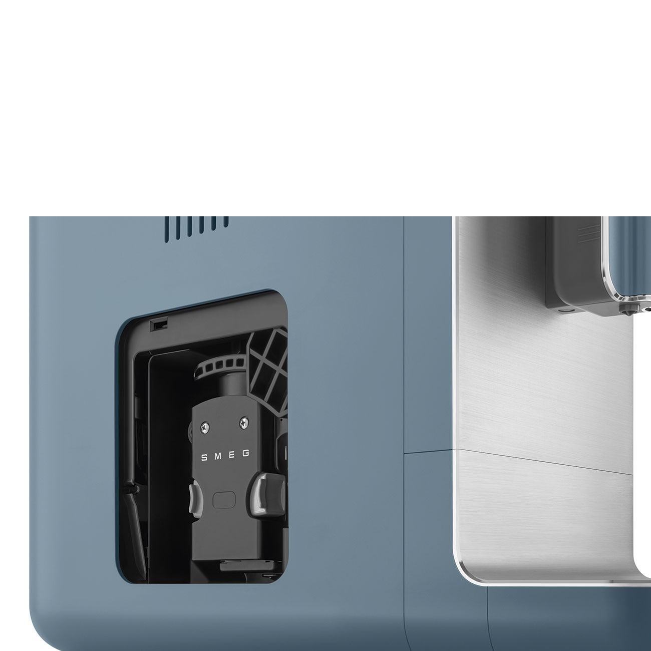 Máquina de Café Expresso Automática Smeg - Storm Blue Collezione Storm Blue-7