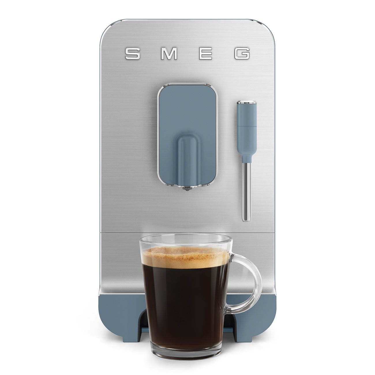 Máquina de Café Expresso Automática Smeg - Storm Blue Collezione Storm Blue-10