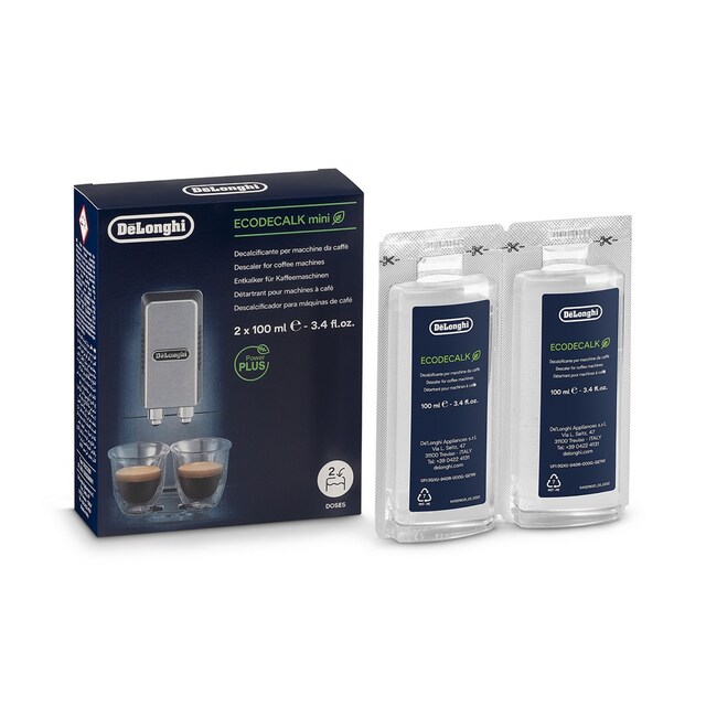 Imagem 0 de Descalcificante De'Longhi DLSC200 Ecodecalk Mini 2x 100ml para Máquinas de Café