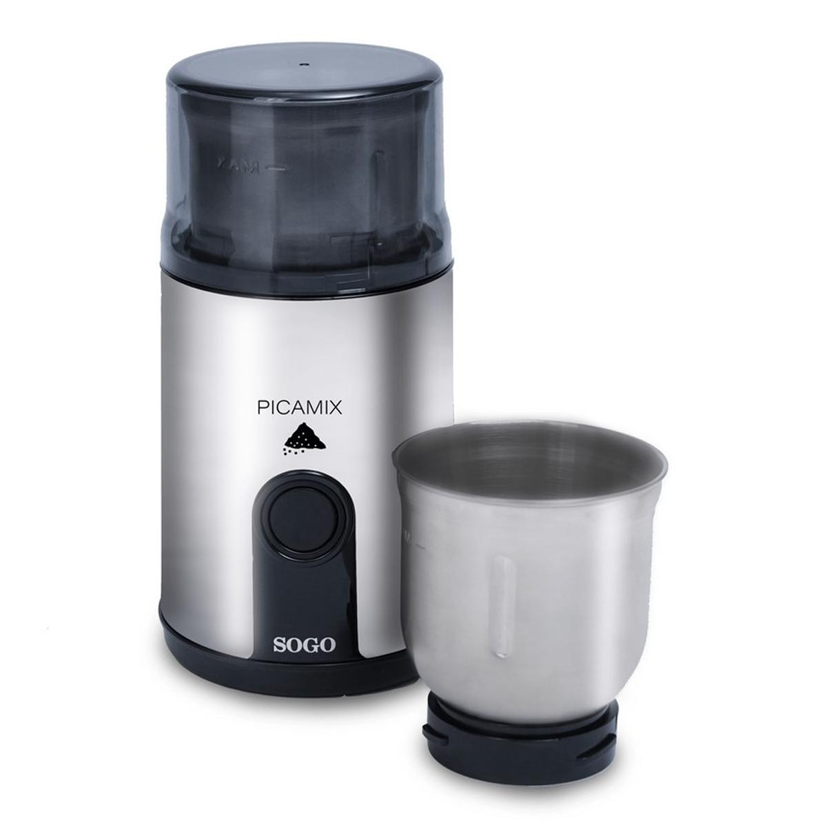 Imagem 0 de Moinho de Café ou de Especiarias Sogo MOL-SS-5233 de 160 W - Inox