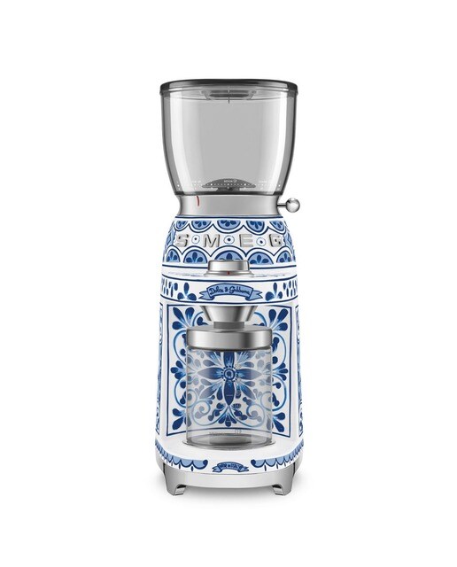 Imagem 0 de Moinho de Café Smeg Anni 50 Dolce&Gabanna CGF01DGBEU de 150 W - Blu Mediterraneo