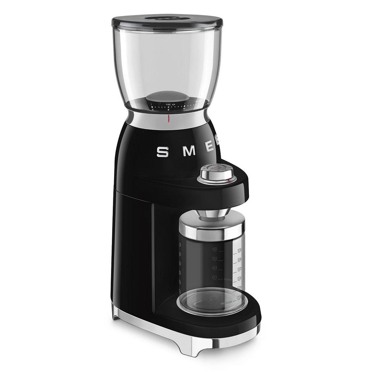 Moinho de Café Smeg Anni 50 de 150 W Preto-3