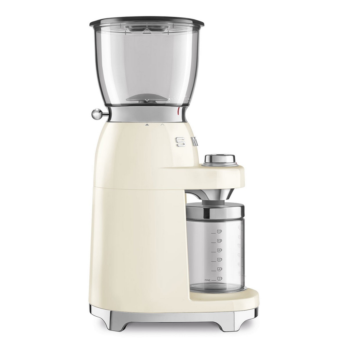 Moinho de Café Smeg Anni 50 CGF11CREU de 150 W - Creme Polido Creme-3