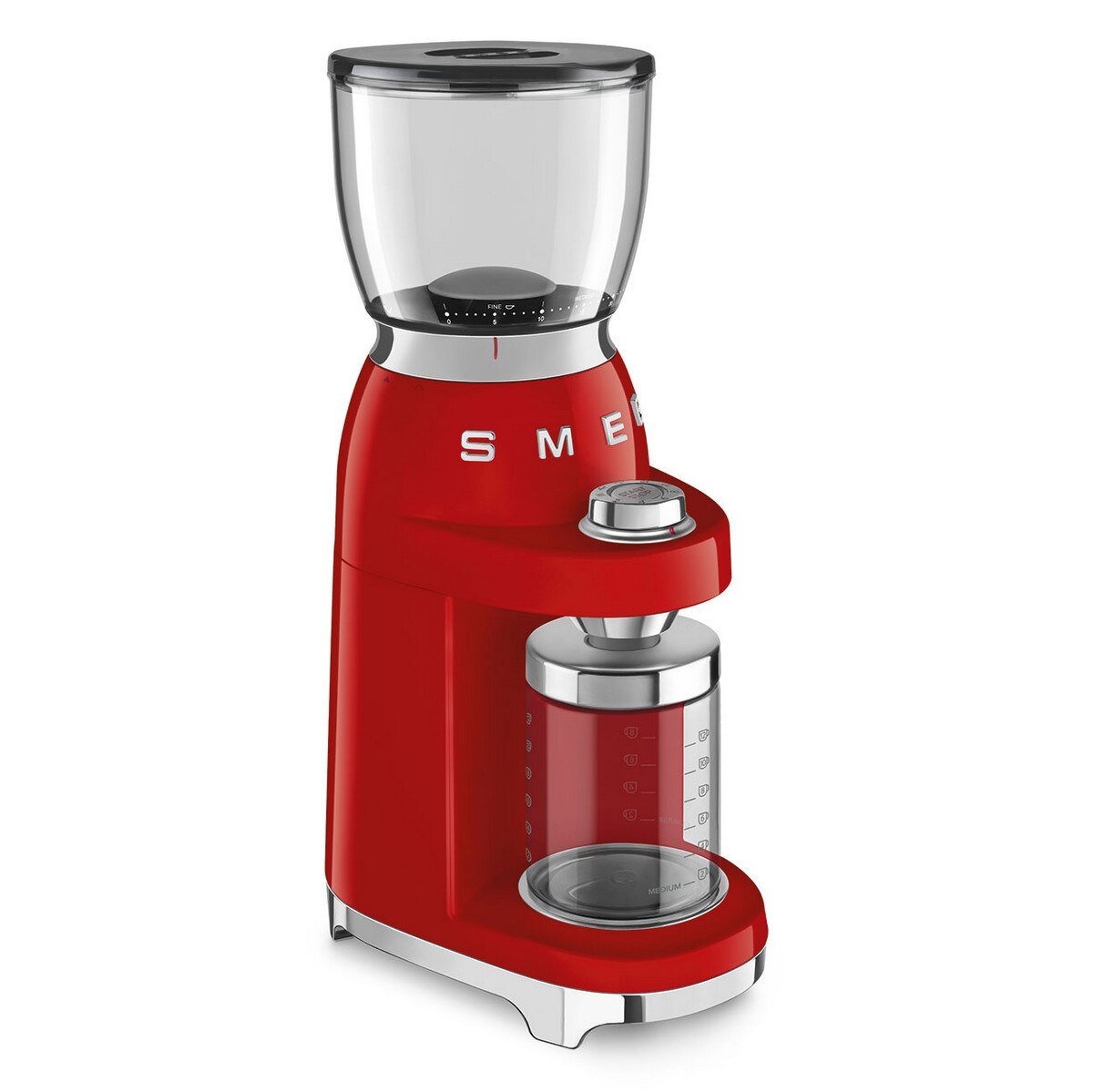 Moinho de Café Smeg Anni 50 de 150 W Vermelho-3