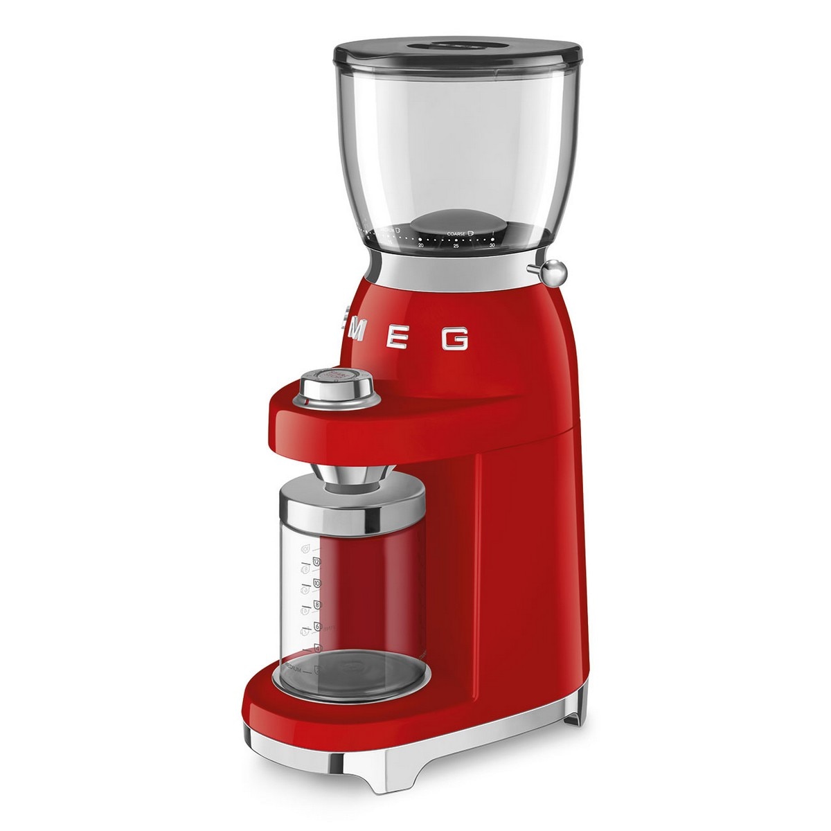 Moinho de Café Smeg Anni 50 de 150 W Vermelho-4