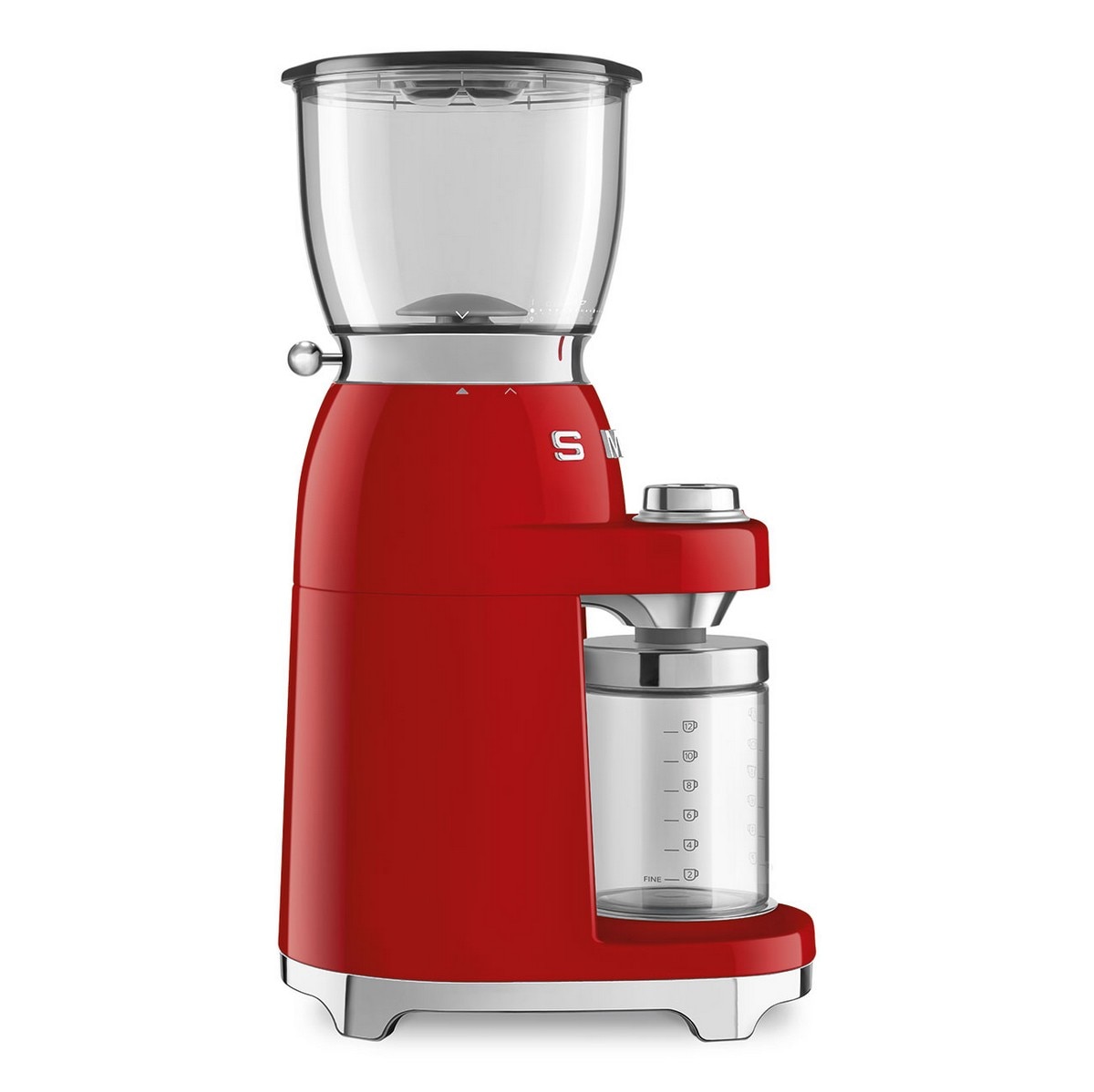 Moinho de Café Smeg Anni 50 de 150 W Vermelho-5