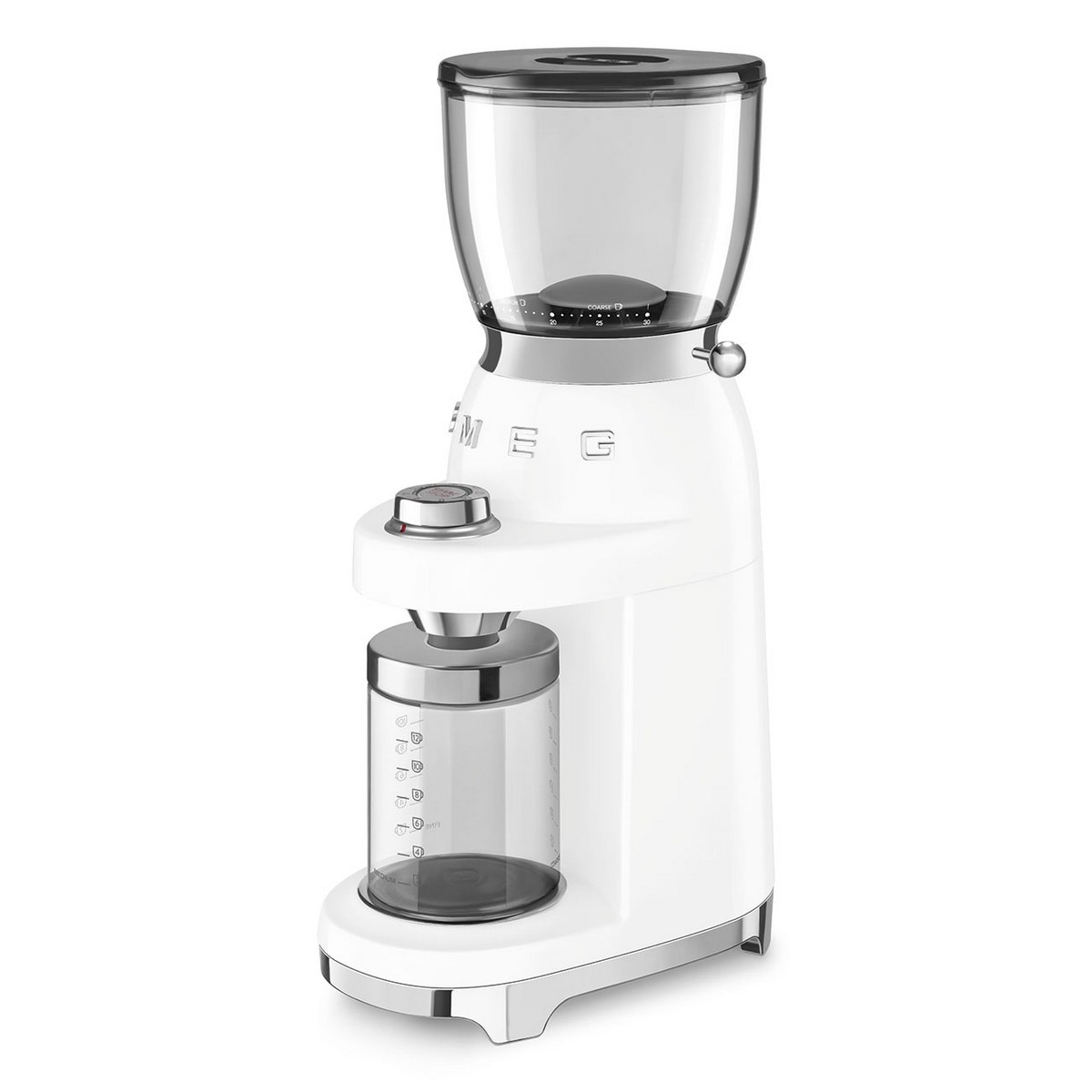 Moinho de Café Smeg Anni 50 de 150 W Branco-4