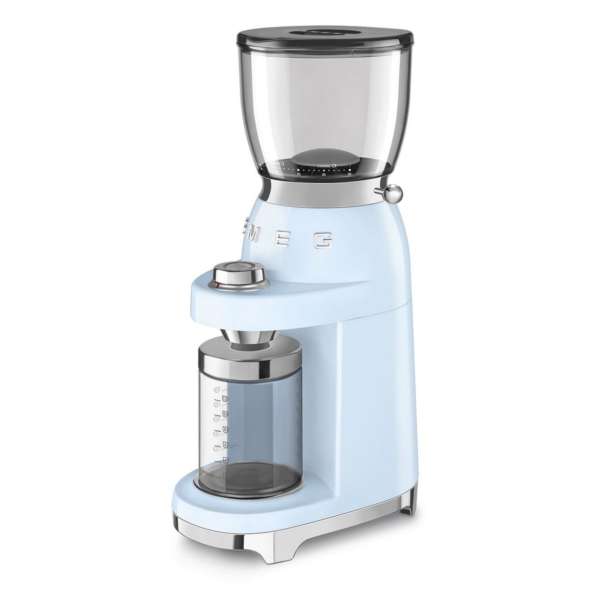 Moinho de Café Smeg Anni 50 de 150 W Azul Céu-4