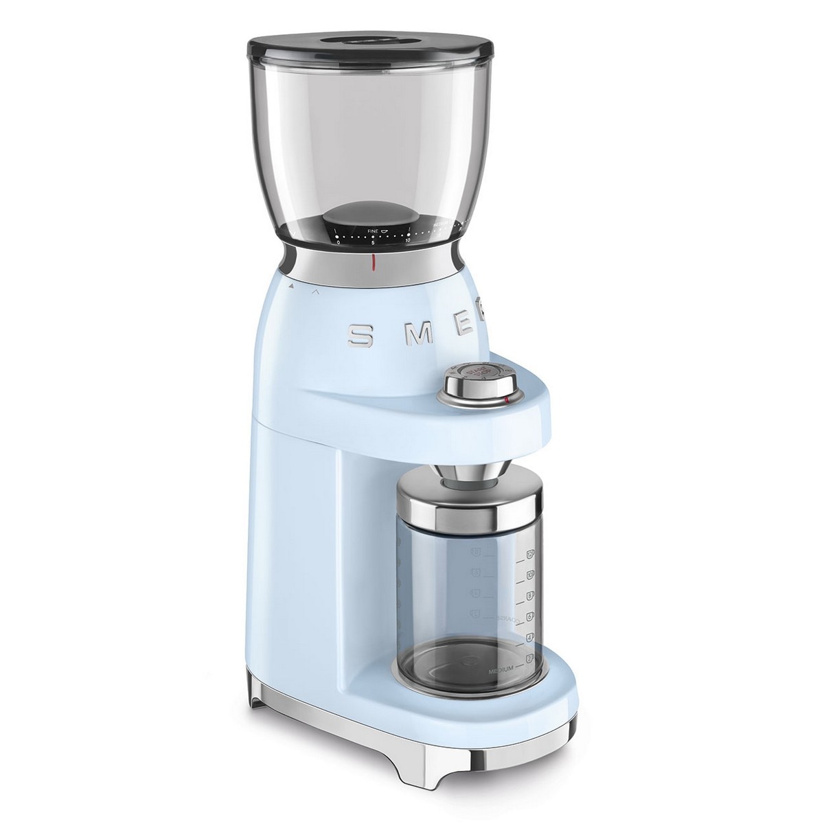 Moinho de Café Smeg Anni 50 de 150 W Azul Céu-5