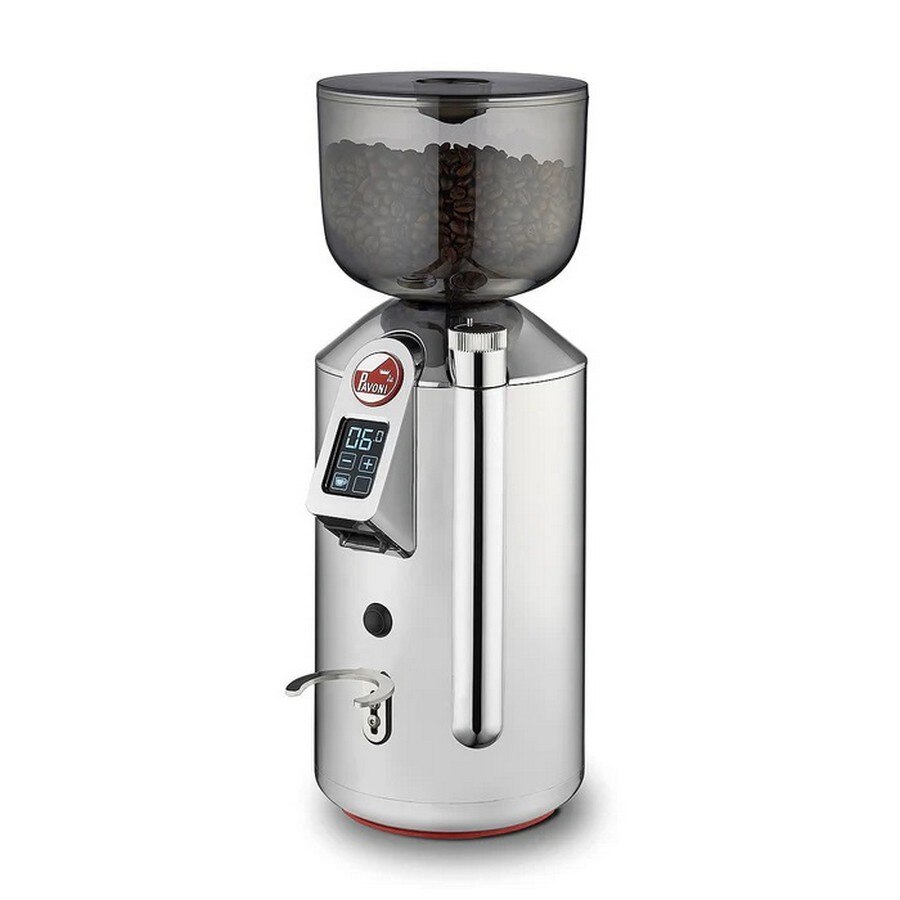 Moinho de Café La Pavoni Cilindro LPGGRI01EU Tritan de 500 g - Cromado Cromado-4