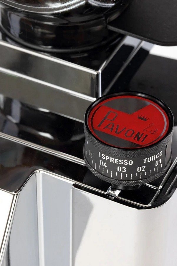 Moinho de Café La Pavoni Kube Mill LPGKBS02EU de 150 g - Cromado Cromado-5