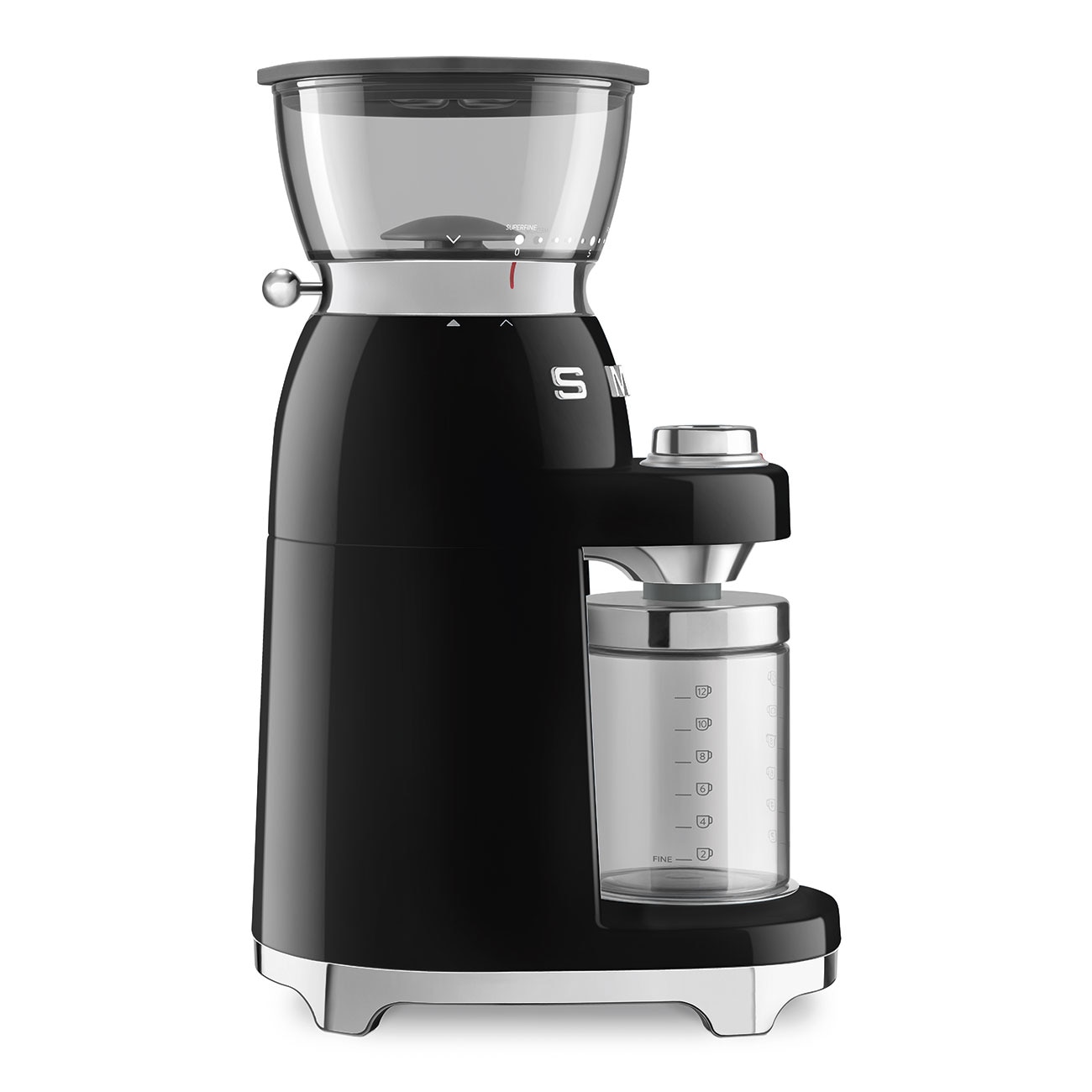 Moinho de Café Smeg Anni 50 Preto-3