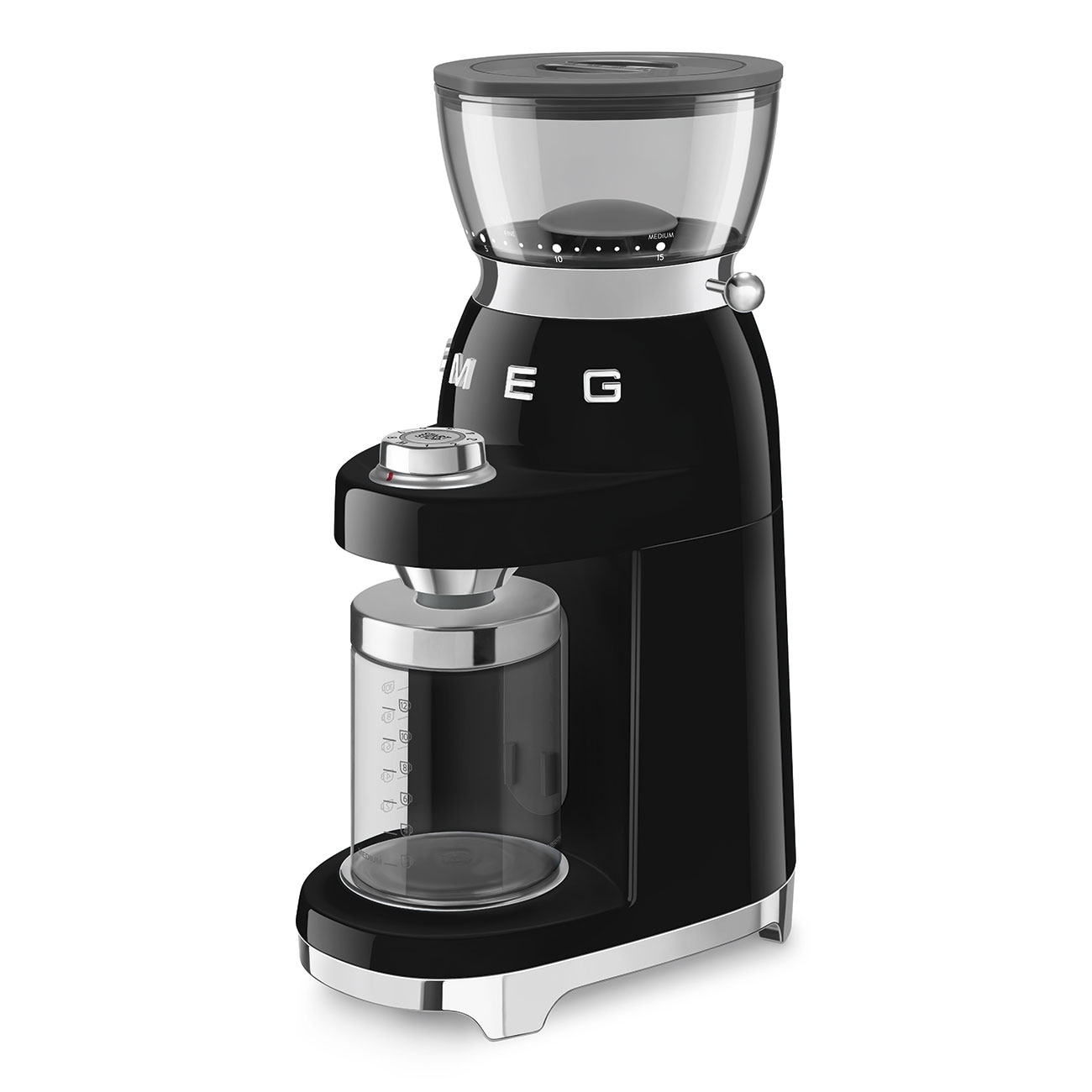 Moinho de Café Smeg Anni 50 Preto-4