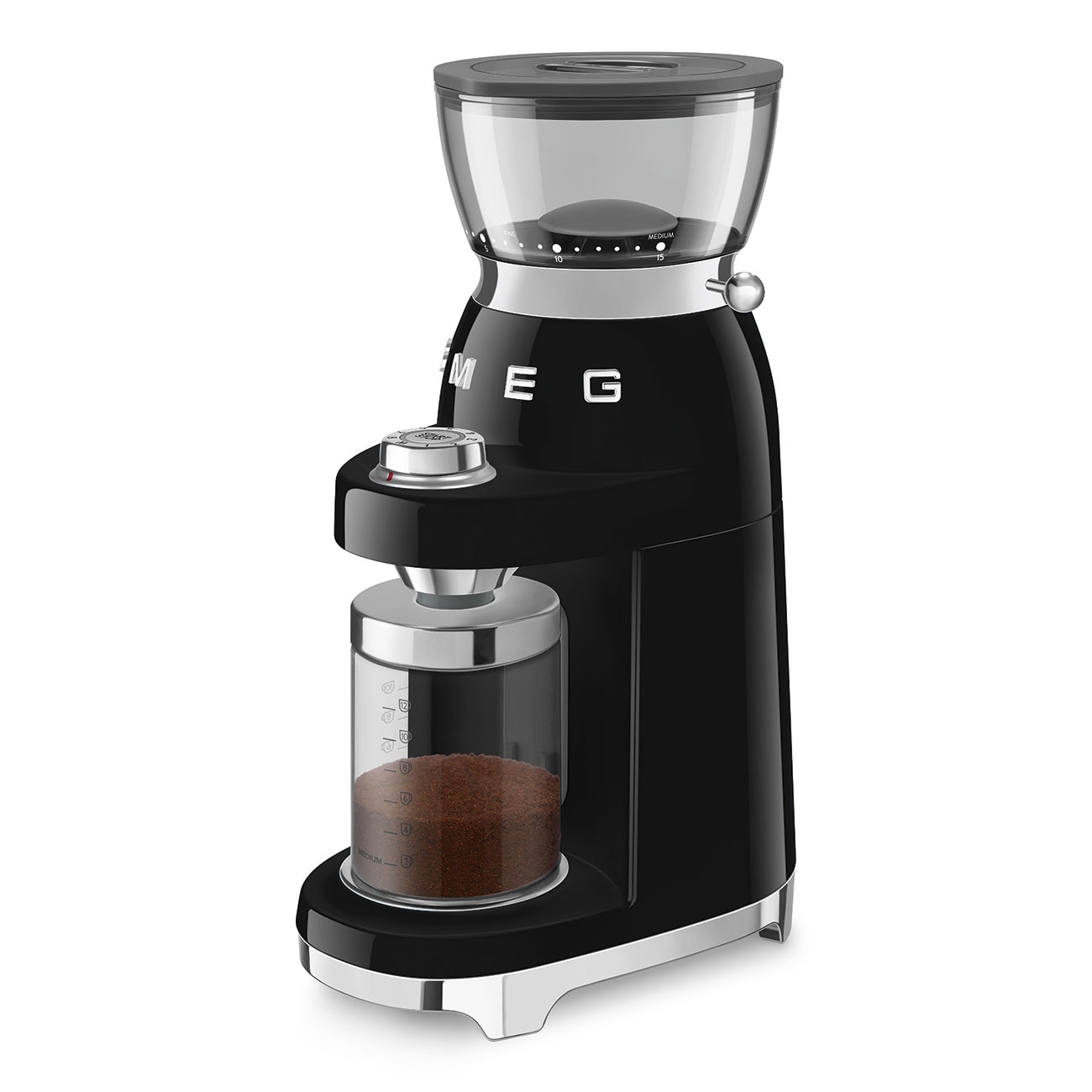 Moinho de Café Smeg Anni 50 Preto-8