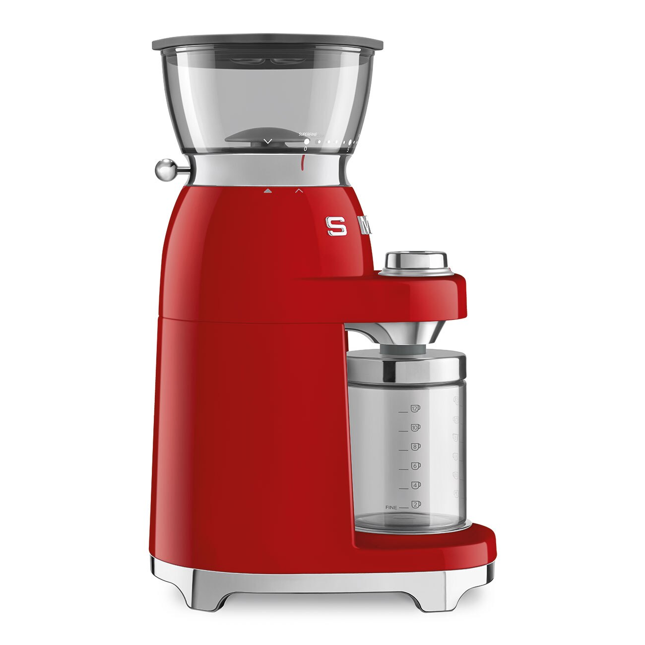 Moinho de Café Smeg Anni 50 Vermelho-3