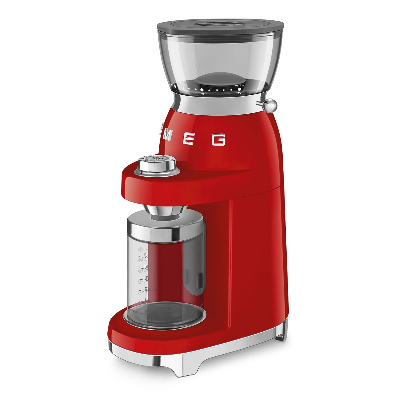 Moinho de Café Smeg Anni 50 Vermelho-4
