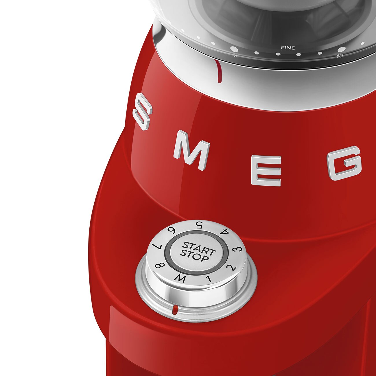 Moinho de Café Smeg Anni 50 Vermelho-7