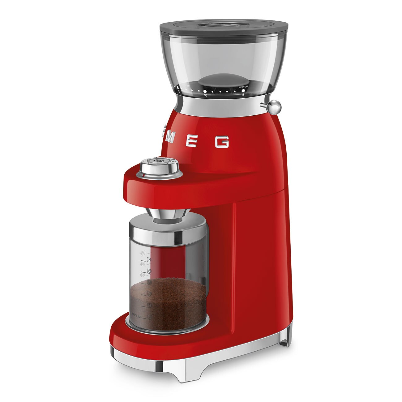 Moinho de Café Smeg Anni 50 Vermelho-8