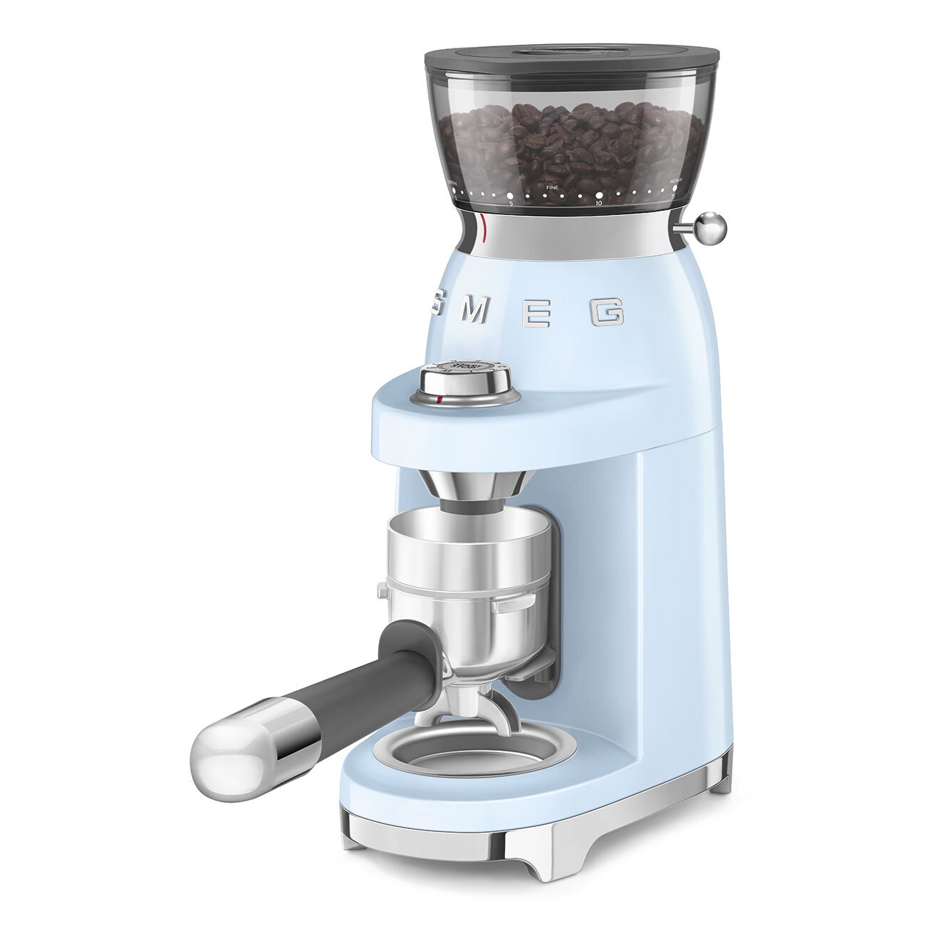 Moinho de Café Smeg Anni 50 Azul Céu-6