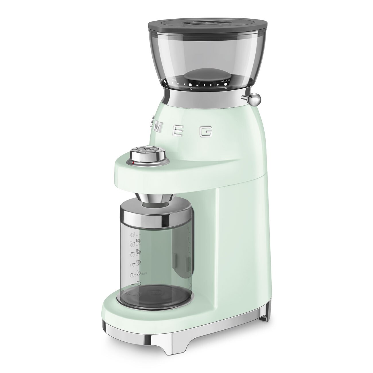 Moinho de Café Smeg Anni 50 Verde Água-4