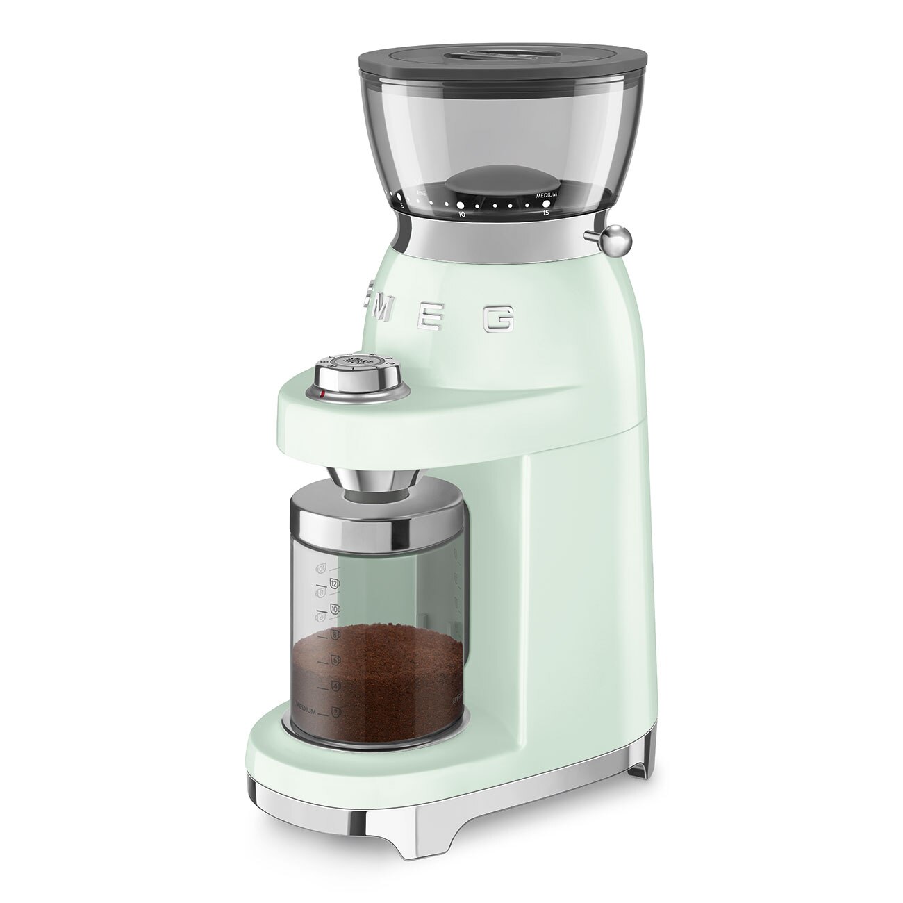 Moinho de Café Smeg Anni 50 Verde Água-8